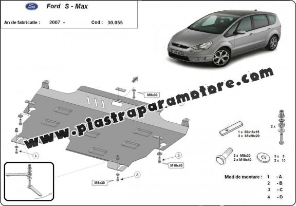 Piastra paramotore di acciaio Ford S-Max