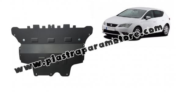 Piastra paramotore di acciaio Seat Leon Mk3 - Cambio automatico