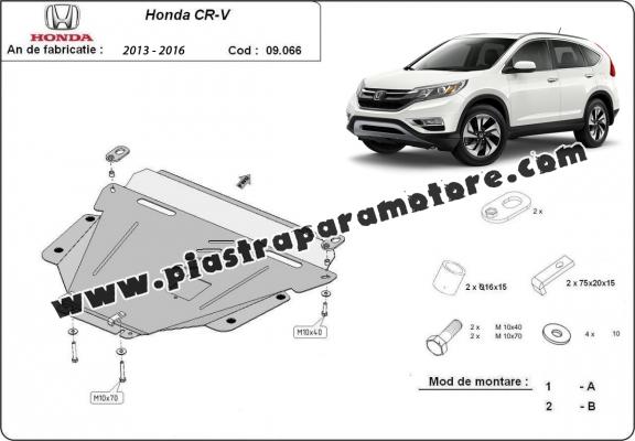 Piastra paramotore di acciaio Honda CR-V Gen 4