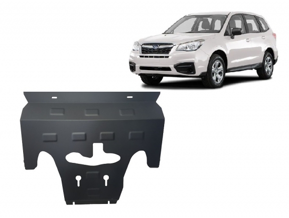 Piastra paramotore di acciaio Subaru Forester 4