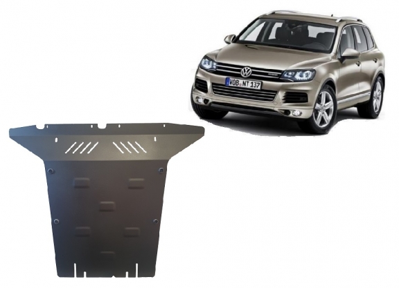 Piastra paramotore di acciaio VW Touareg 7P