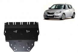 Piastra paramotore di acciaio Skoda Fabia 2 Diesel