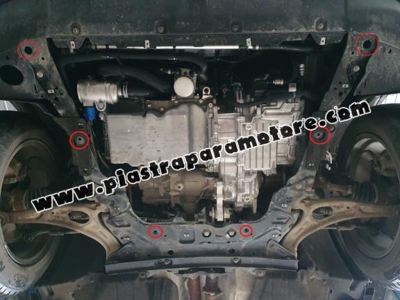 Piastra paramotore di acciaio Ford Kuga