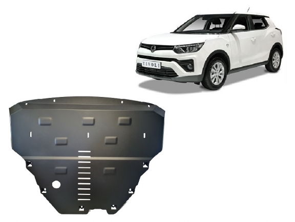 Piastra paramotore di acciaio SsangYong  Tivoli