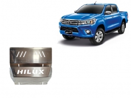 Protezione di alluminio per il radiatore Toyota Hilux Revo