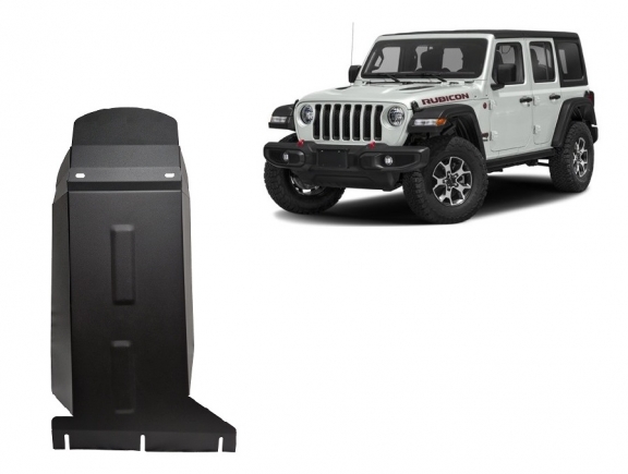 Piastra paramotore di acciaio  Jeep Wrangler - JL