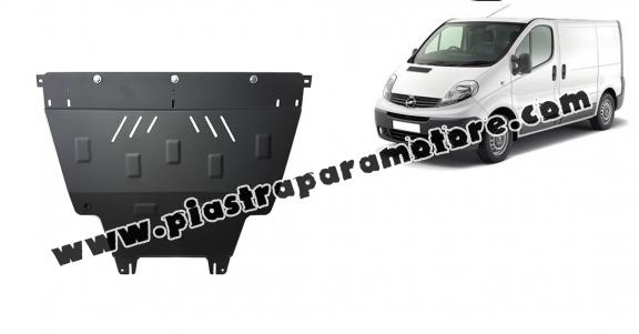 Piastra paramotore di acciaio Opel Vivaro A (2011-2014)