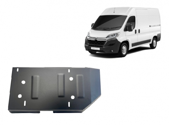 Protezione di acciaio per il AdBlue Citroen Jumper