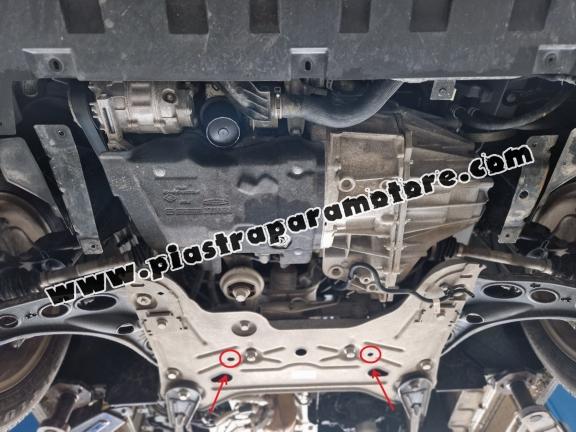 Piastra paramotore di acciaio Renault Trafic 3 facelift