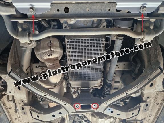 Protezione di acciaio per il cambio automatique Ford Ranger