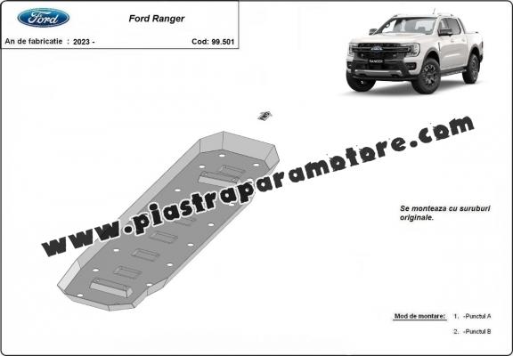Protezione di acciaio per il serbatoio Ford Ranger