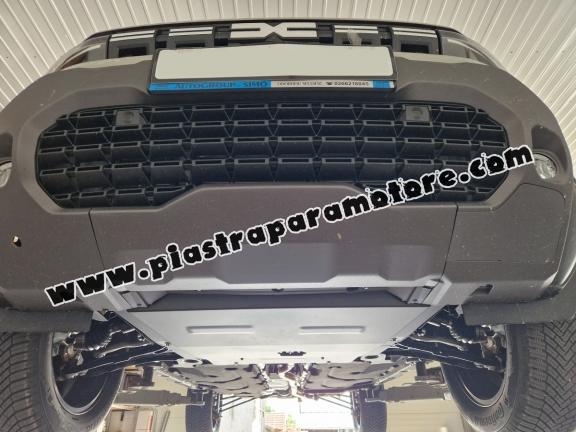 Piastra paramotore di acciaio Dacia Duster - 4x2