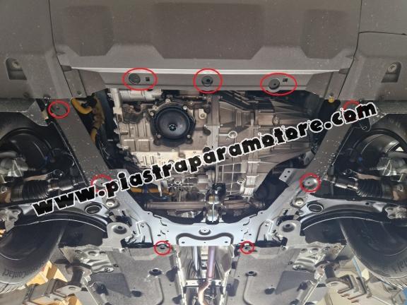 Piastra paramotore di alluminio Dacia Duster- 4x4