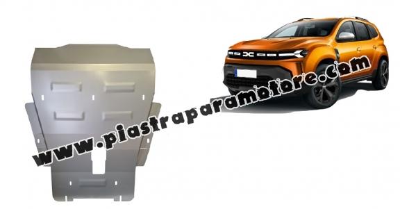 Piastra paramotore di acciaio Dacia Duster - 4x4
