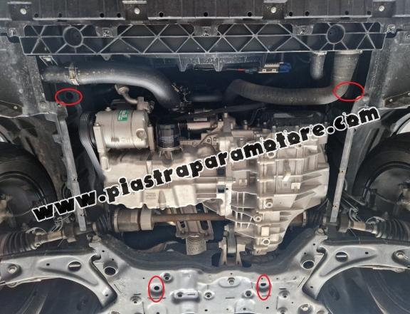 Piastra paramotore di acciaio Baic Beijing X75