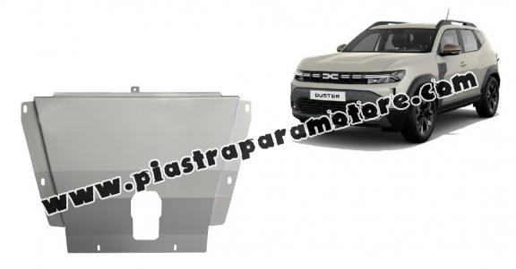 Piastra paramotore di alluminio Dacia Duster - 4x2 +4x4