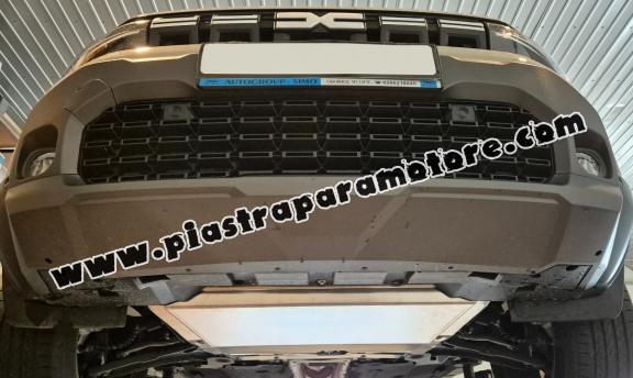 Piastra paramotore di alluminio Dacia Duster - 4x2 +4x4