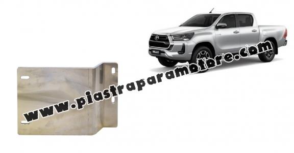 Protezione di alluminio per sensori DPF Toyota Hilux 