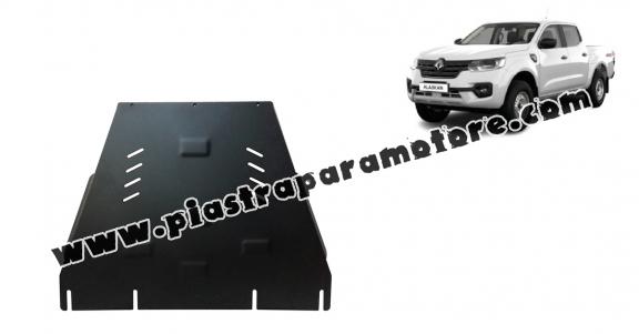Protezione di acciaio per il cambio Renault Alaskan