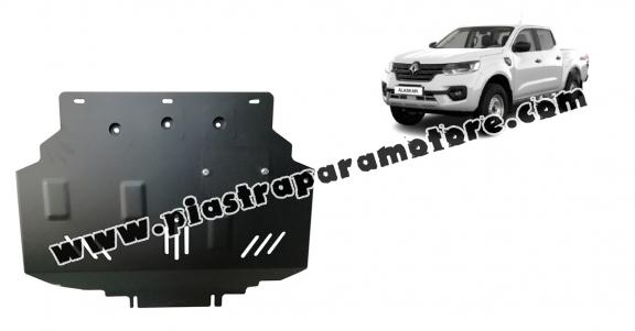 Piastra paramotore di acciaio Renault Alaskan