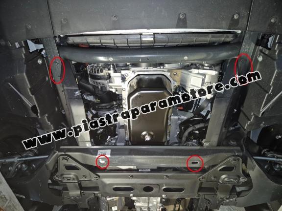 Piastra paramotore di acciaio Iveco Daily 7