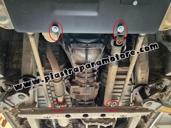 Protezione di acciaio per il cambio Hyundai Terracan