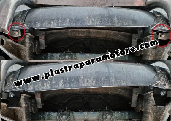 Piastra paramotore di acciaio Hyundai Terracan