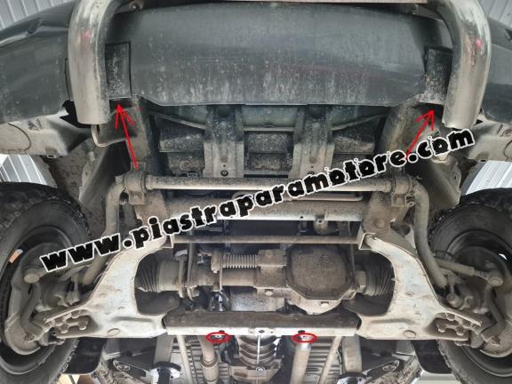 Piastra paramotore di acciaio Hyundai Terracan