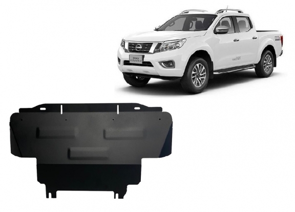 Protezione di acciaio per il radiatore Nissan Navara NP300 - D23