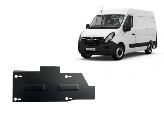 Protezione di acciaio per il AdBlue Opel Movano C 