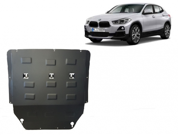 Piastra paramotore di acciaio BMW X2 F39