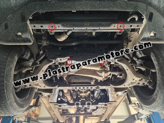 Protezione di acciaio per il radiatore Isuzu D-Max
