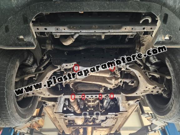 Piastra paramotore di acciaio Isuzu D-Max