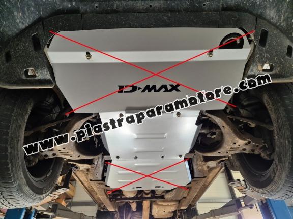 Piastra paramotore di acciaio Isuzu D-Max