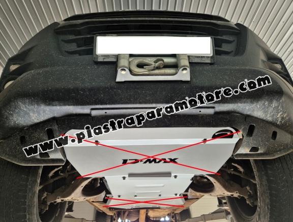 Piastra paramotore di acciaio Isuzu D-Max