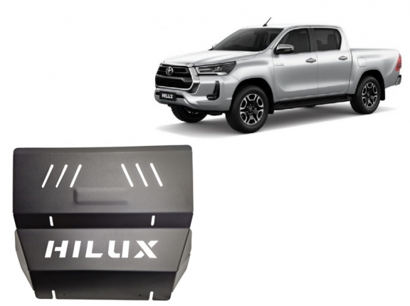 Protezione di acciaio per il radiatore Toyota Hilux Invincible