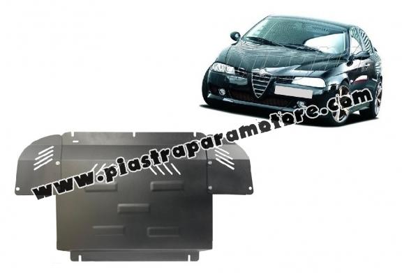 Piastra paramotore di acciaio Alfa Romeo 156