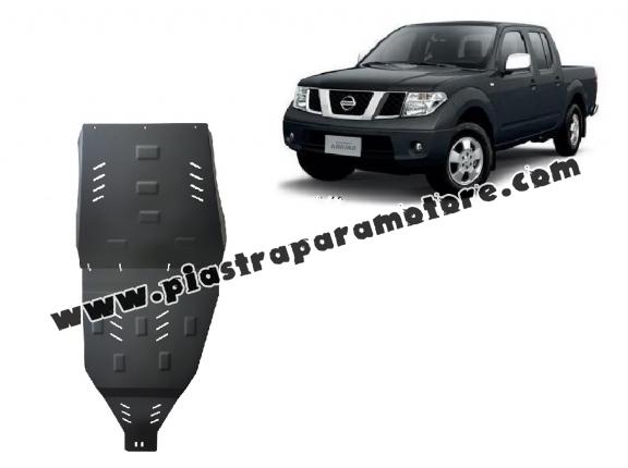 Protezione di acciaio per  il cambio Nissan Navara D40
