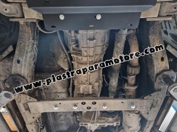 Protezione di acciaio per  il cambio Nissan Navara D40