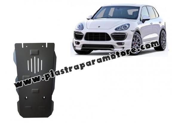 Protezione di acciaio per il cambio manuale Porsche Cayenne