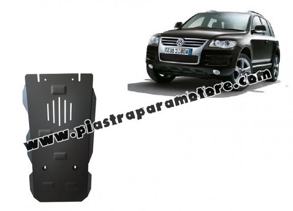 Protezione di acciaio per il cambio manuale e automatico VW Touareg 7L