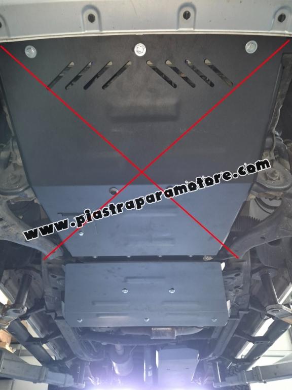 Protezione di acciaio per la differenziale e il cambio Volkswagen Amarok -  V6 automat