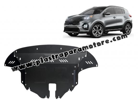 Piastra paramotore di acciaio Kia Sportage