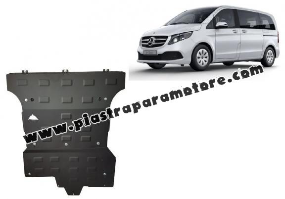 Piastra paramotore di acciaio Mercedes V-Class W447, 2.2 D, 4x4