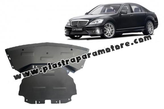 Piastra paramotore di acciaio Mercedes S-Classe W221 - 4x2