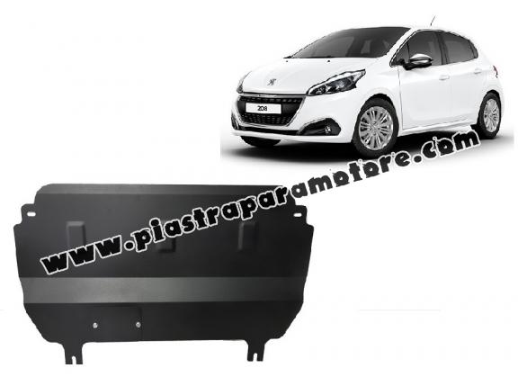 Piastra paramotore di acciaio Peugeot 208