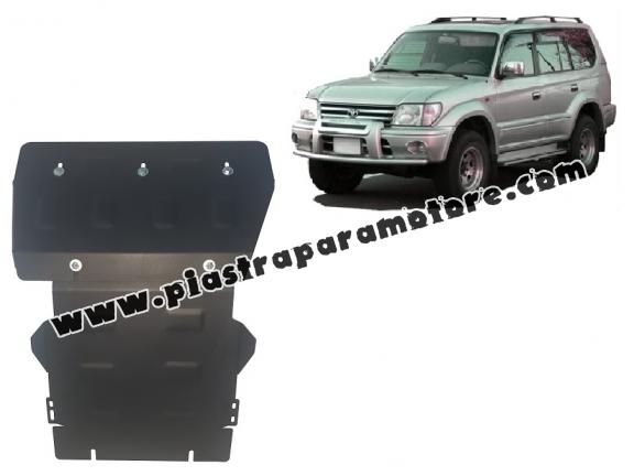 Piastra paramotore di acciaio Toyota Land Cruiser J90 / J95