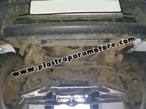 Piastra paramotore di acciaio Toyota Hilux