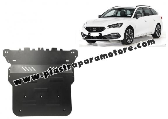 Piastra paramotore di acciaio Seat Leon Mk4