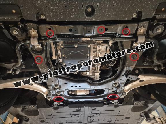 Piastra paramotore di acciaio Renault Scenic E-Tech